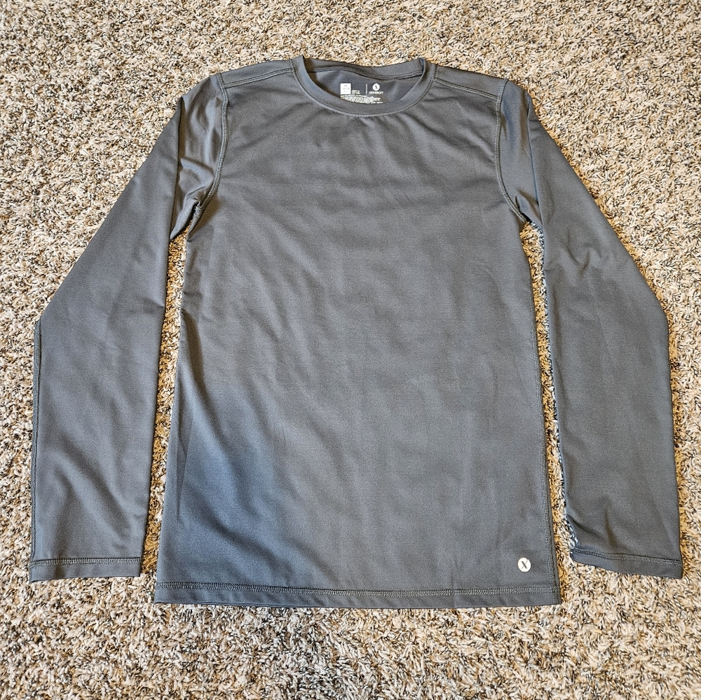 Crew Neck Long Sleeve Athletic Tee